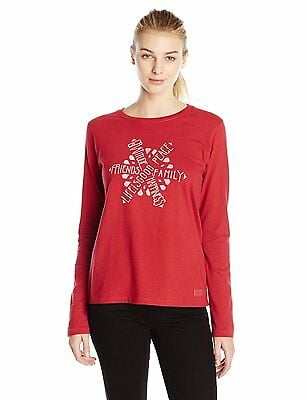 life is good snowflake shirt