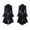 D-Black, variant on 2025 Color Printed Top PantsDresses for Women Vintage Patchwork Suit with HijabClothes for Women Skirts Disco Dress