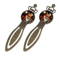 thumbnail image 2 of Fox Vintage Copper Crown-Shaped Bookmarks: Stainless Steel Reading Accessories, Book Marks for Bookworms, 2 of 5