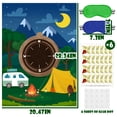 thumbnail image 2 of Juego Emmghen Camping Pin the Needle On Compass con pegatinas, 2 of 6