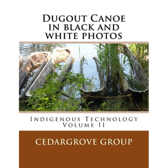 Pre-Owned Dugout Canoe in Black and White Photos