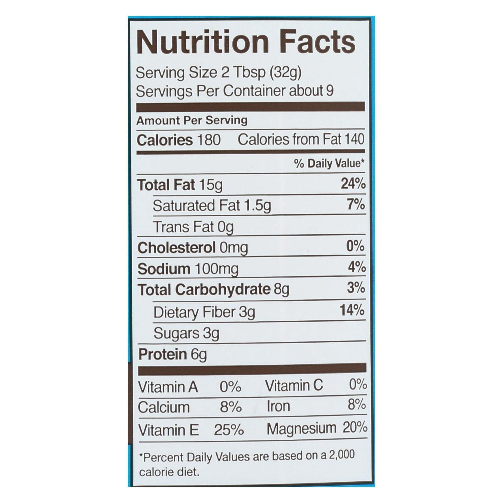 Barney Butter - Almond Butter - Smooth - Case of 6 - 10 oz.