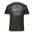 thumbnail image 3 of Men's 1863FC  Gray Newcastle United Wordmark Cotton T-Shirt, 3 of 3