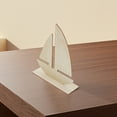 thumbnail image 3 of 8Pcs Sailboat Model Craft Kit for Kids Diy Activities Home Decor Beige Wood Clay, 3 of 9