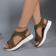thumbnail image 4 of Zmoon Sandales Décontractées d'Automne pour Femmes Tête de Poisson Mode Talon Bas Chaussures de Sport Grande Taille, 4 of 7