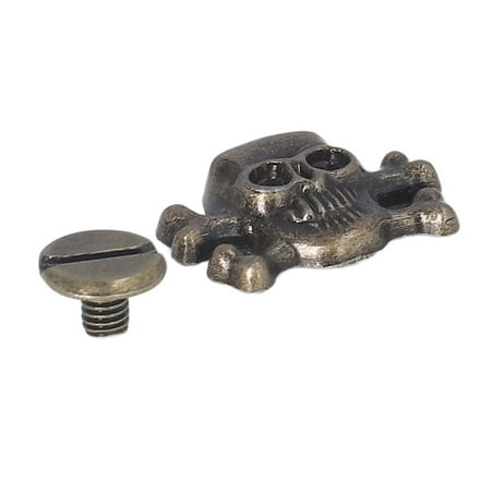 

Metal Skull Rivets 80 Sets Surfaces Plating Treatment Skull Stud For Belts LsX1418W
