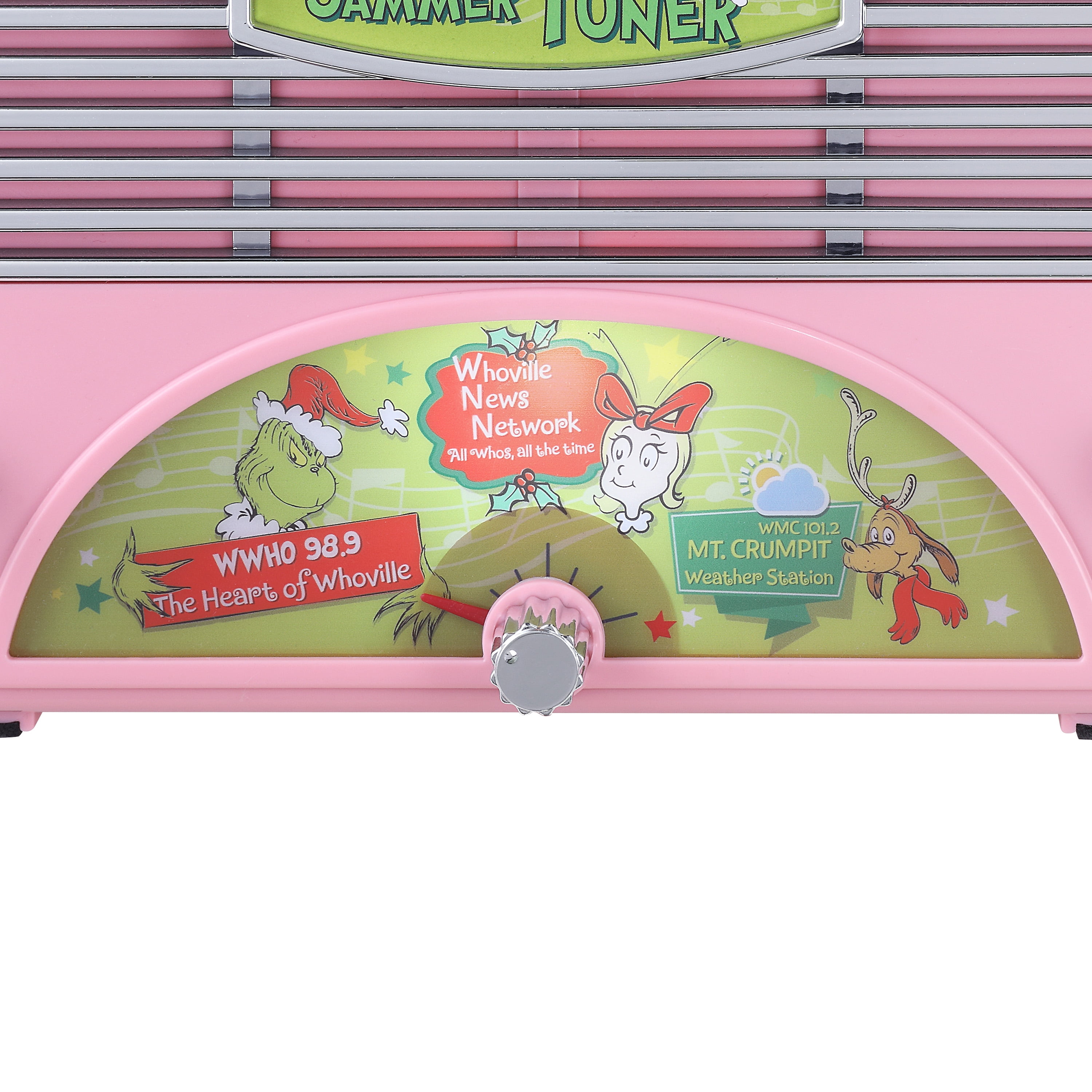 Grinch Jingle Jammer Tuner, Pink