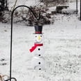 thumbnail image 3 of Jinsinto Bird Feeder, Snowman Shaped Hanging Dispenser Decorative Bird Seed Container For Attracting Chickadees, Finches, Robins, Sparrows, 3 of 4