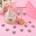 thumbnail image 5 of 40Pcs Guardian Angel Charm Bulk Silver Angel Charms Fairy Wing Wings Pendants Antique Tibetan Alloy Christmas Charms, 5 of 6