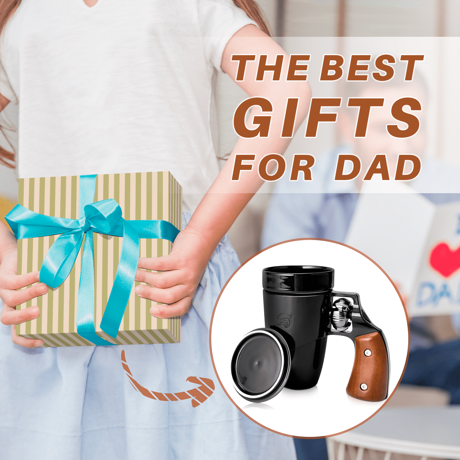 JOINICE Ceramic Coffee Mug,Novelty Coffee Mug for Men,Father's Day Gifts,Birthday Gifts for Dad,Boyfriend(16 oz BLACK)