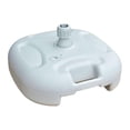 thumbnail image 2 of Heavy Duty Umbrella Base Stand Parasol Replacement Weight Sun Shade Water Filled Umbrella Stand Base for Fishing Garden Lawn Patio Yard Blanco BLESIY soporte de sombrillas de playa, 2 of 8