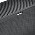 thumbnail image 6 of Uforic 90 Gallon Outdoor Resin Storage Deck Box, Waterproof UV Protected Lockable Box with Handles, Large Patio Storage Container for Garden Tools & Furniture Cushions, Black, 6 of 8