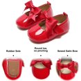 thumbnail image 4 of Soft Sole Leather Baby Shoes - Infant Baby Walking Shoes Moccasinss Rubber Sole Crib Shoes, 4 of 6