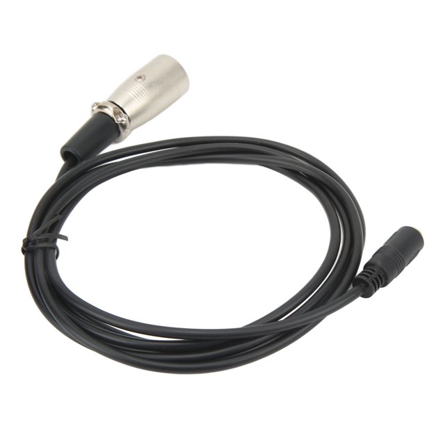 Cable de Micrófono XLR Bling Bling Adaptador de Conector Hembra de 3,5 mm a XLR Macho 1,5 m