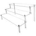 thumbnail image 1 of Acrylic Riser,Clear Display Risers Stand Perfume Organizer Cologne Acrylic Shelves 3 Tiered Cupcake Shelf for Amiibo Funko POP Figures Food Desserts Holder Collection Cosmetic Vendor Product, 1 of 8