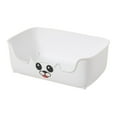 thumbnail image 1 of GROWTH TANK Under Desk Storage Box Rolling Wheels Container for Dormitory Pantry Bedroom White, 1 of 9