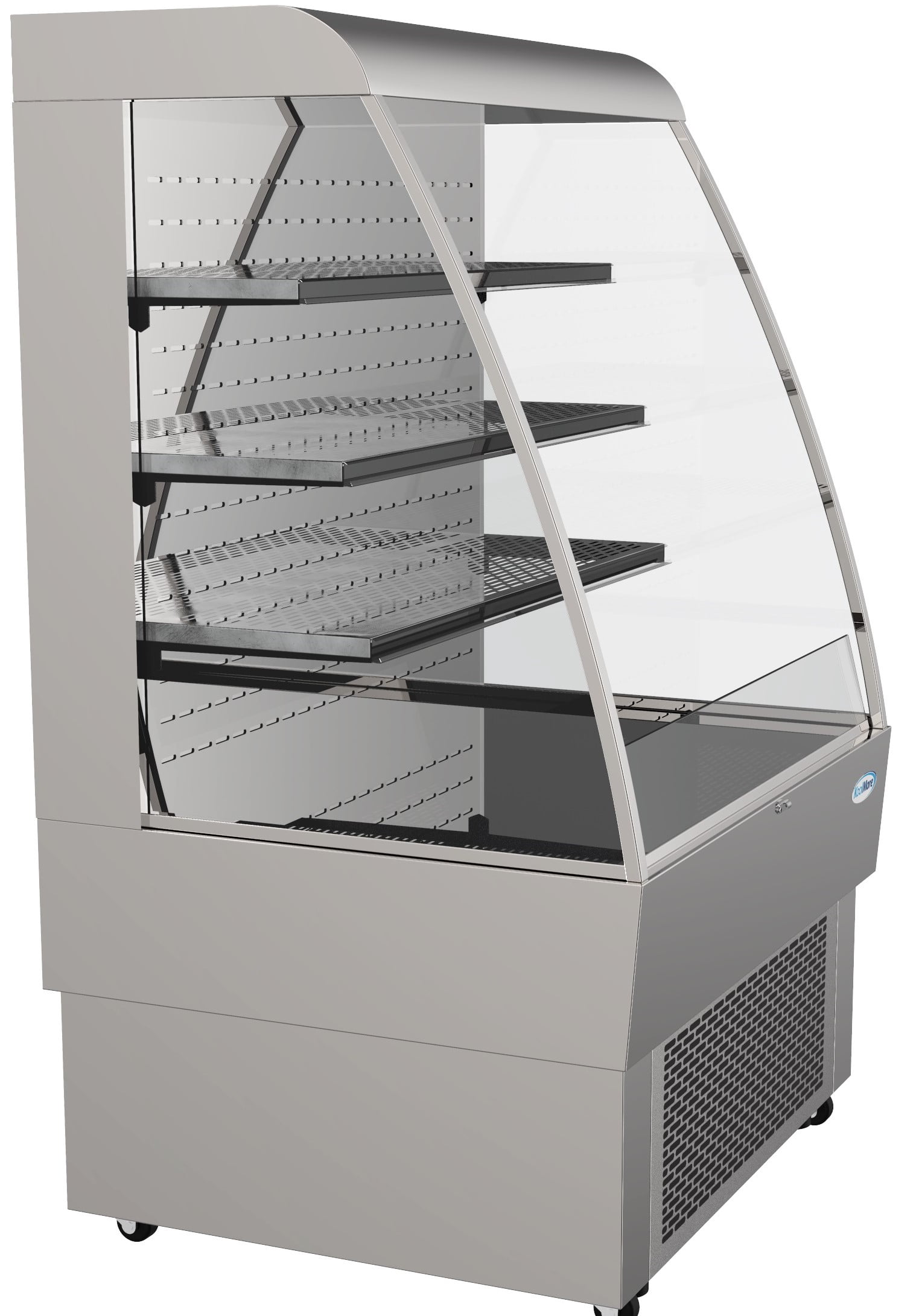 KoolMore 35 in. Open Air Grab and Go Commercial Refrigerator – 13.4 Cu. ft.