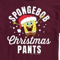 thumbnail image 3 of SpongeBob SquarePants - Christmas Pants - Men's Short Sleeve Graphic T-Shirt, 3 of 6