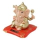 thumbnail image 5 of Estatua Del Dios Elefante Hindú, Adorno De Baile Con Energía Solar ABS De La Suerte, Lindo, Simbólico, Exquisito, Divertido Para El Tablero Del Coche Del Jardín Del Hogar, 5 of 7