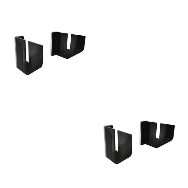 Greeniant 1 par de estantes acrílicos para monopatín, decoración de pared, decoración del hogar para exhibición Negro 2piezas Greeniant CBP213404