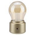 thumbnail image 3 of Bombilla LED Lámpara Escritorio Luz nocturna Mesa de escritorio Carga USB (Oro), 3 of 8