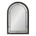 thumbnail image 3 of Kate and Laurel Audubon Farmhouse Wall Mirror, 24 x 36, Black, Modern Arched Mirror for Wall, 3 of 8