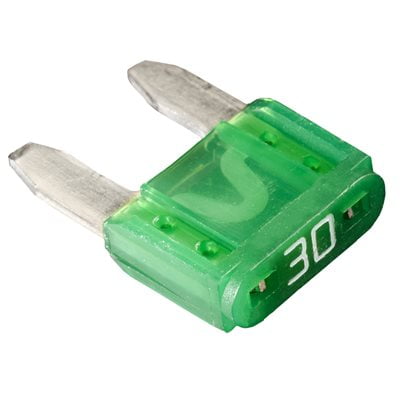 Auveco # 16360 Mini Fuse - 30 Amps. Qty 5.