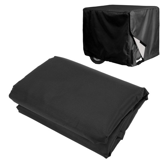 Housse de Génératrice Imperméable, Housse de Génératrice avec Évent, Robuste, Épaissie, en Oxford 420D à Revêtement Argenté, Résistante au Soleil, Housse de Génératrice Portable pour l'Extérieur