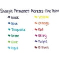 thumbnail image 4 of Sharpie Fine Point Permanent Marker - Fine Tip - 12 Pack, Red, 4 of 9