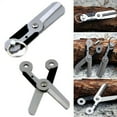 thumbnail image 3 of Outdoor Survival Pocket Steel Keychain Keyring CL G8N8 Q3D2 Tool Tool J5K6, 3 of 6