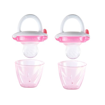 Munchkin Baby Silicone Food Feeders Pink 2 Count Walmart Com