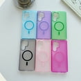 thumbnail image 3 of for Samsung Galaxy S25 Plus Case, Translucent Frosted Ultra Slim Cover, TPU + PC Hybrid, Compatible with MagSafe, Anti-Scratch Lightweight Protective Back Case for Galaxy S25 Plus, Purple, 3 of 10