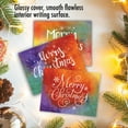 thumbnail image 6 of The Best Card Company 10 Assorted Blank Christmas Notecards Boxed Set 4 x 5.12 Inch with Envelopes (10 Designs, 1 Each) Holiday Watercolors M2944XSB, 6 of 6