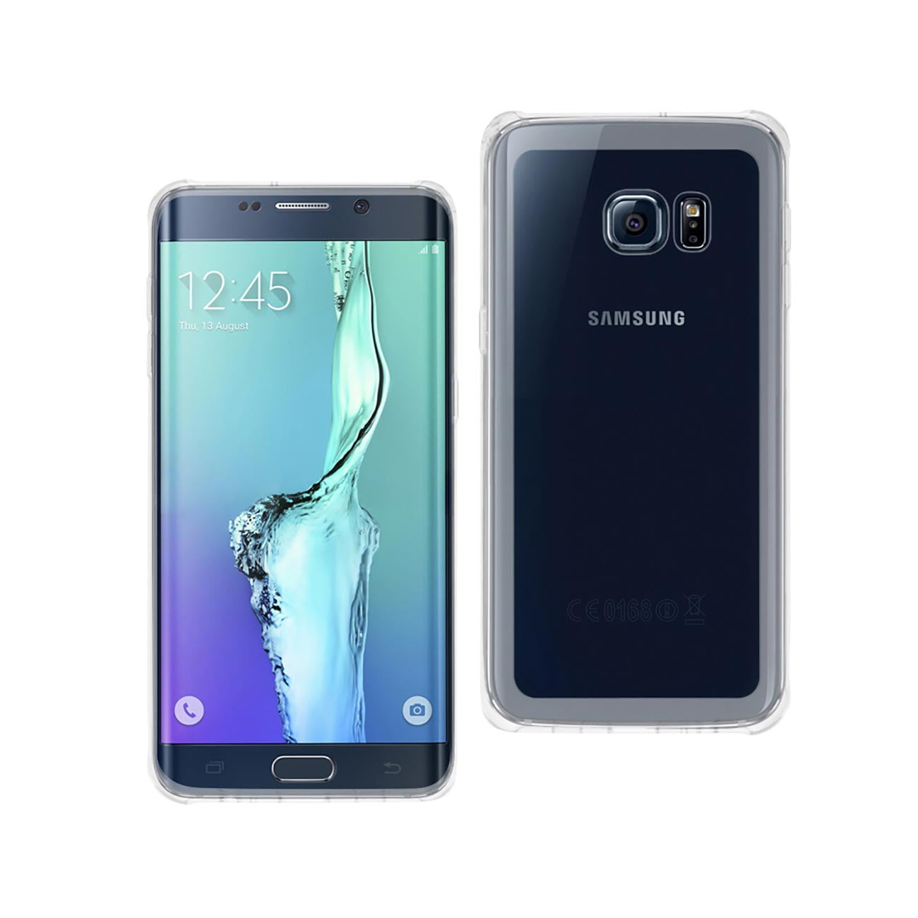 Samsung Galaxy S6 Edge Plus Mirror Effect Case With Cushion Protection In Clear Walmart.com
