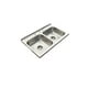 thumbnail image 2 of Fregadero Cocina Empotrar 2 Tinas 84x56x15 M11022 EB Tecnica Linea Mark, 2 of 3