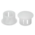 thumbnail image 1 of Tapones de plástico Uxcell para muebles de cocina de mesa, blancos, 13 mm, 1 of 7
