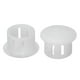 thumbnail image 1 of Tapones de plástico Uxcell para muebles de cocina de mesa, blancos, 13 mm, 1 of 7