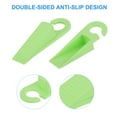 thumbnail image 3 of Uxcell 2 Pack 1.10" TPR Non-Slip Door Stoppers for Bottom with Hook, Green, 3 of 6