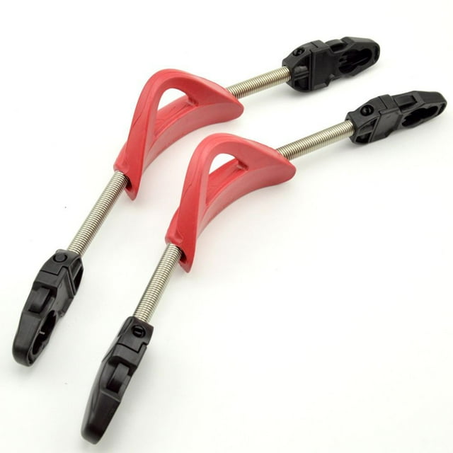 MYG for Stainless Steel Spring Fin Straps for Scuba Diving - Non-Slip Adjustable Fins Strap Set of 2 - for Durable 304 Stainless Steel - Compatible with for Most Fins - XS to L Sizes