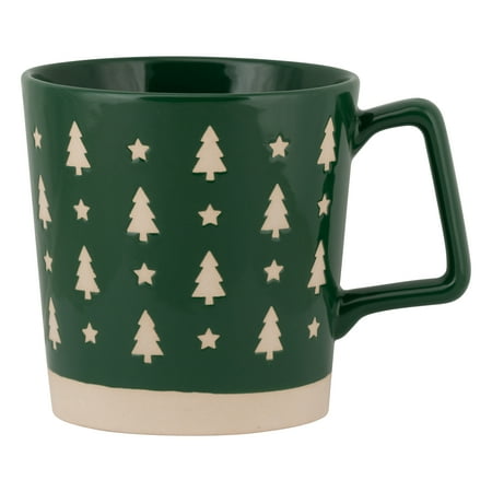 

KFGDDGVU Assorted 20 fl oz Holiday Print Ceramic Mug Set of 4 Mugs