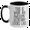 White/Black, variant on Secretary's Proud Funny Two Tone Coffee Mug Graduation Gift Ideas for Secretary from Friends