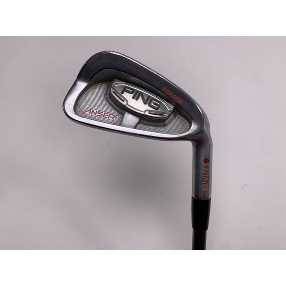 Pre-Owned Ping Anser Forged 2010 Single 6 Iron Red Dot 1* Flat Accra 70i Stiff Mens RH