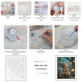thumbnail image 3 of Paint By Numbers Kit for Adults Beginner - DIY Fairy Drinking Lantern Glow Canvas Painting Kits for Adults, Frameless Paint By Number for Adults for Home Wall Decor 16x20 Inch, 3 of 7