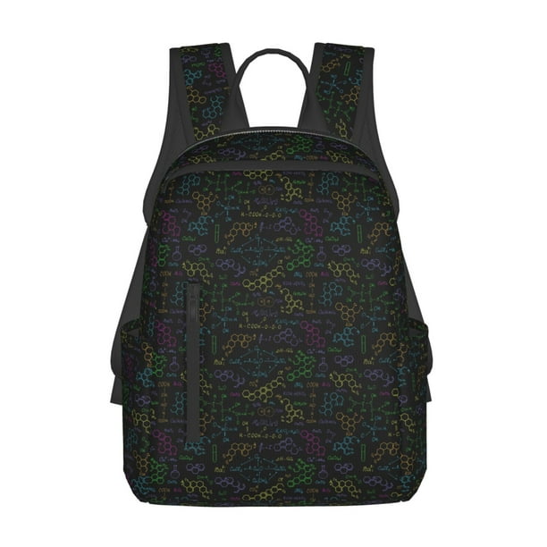 Easygdp Chemistry Formulas para Easygdp Yak - Mochila Casual Ligera y Resistente para Viaje y Senderismo para Hombres y Mujeres
