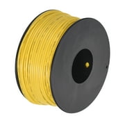 22AWG Wire 22 Gauge Stranded PVC Hookup Wire, Electrical Wire UL1007 Spool Tinned Copper Wire 30M/100ft Yellow