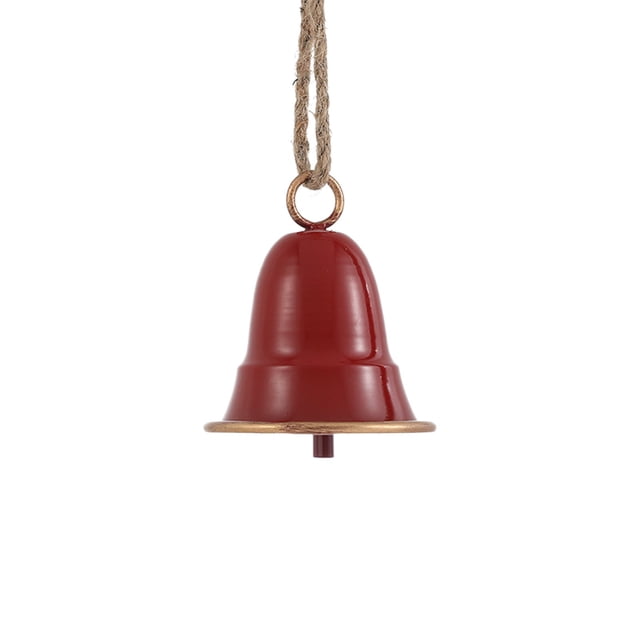 Christmas Tree Decorations,Christmas Bells Decorations Iron Atmosphere Ornaments for Tree Creative Pendants