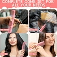 thumbnail image 6 of 5Pcs Hair Combs for Women, Comb Set for Hair Styling and Detangling - Wide, Fine, Parting Rat Tail, Hairdressing, 6 of 6