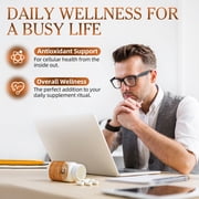 Turmeric Curcumin 1000mg - 95% Curcuminoids & Black Pepper Extract for Joint & Immune Health Support, 90 Count