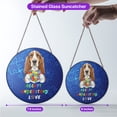 thumbnail image 5 of Autism Awareness Basset Hound Accept Understand Love Stained Glass Suncatcher Bassets Dog Breed Lovers Gifts Idea Window Hanging Sign Decor - 12003, 5 of 5
