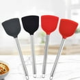 thumbnail image 5 of KEINXS Silicone Turner Stainless Steel Handle Spatula Heat Proof Cooking Spatula Kitchen Turner with Metal Handle Scraper Shovel, 5 of 5
